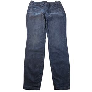 Eileen fisher organic cotton Medium stretch pull on denim pants career casual